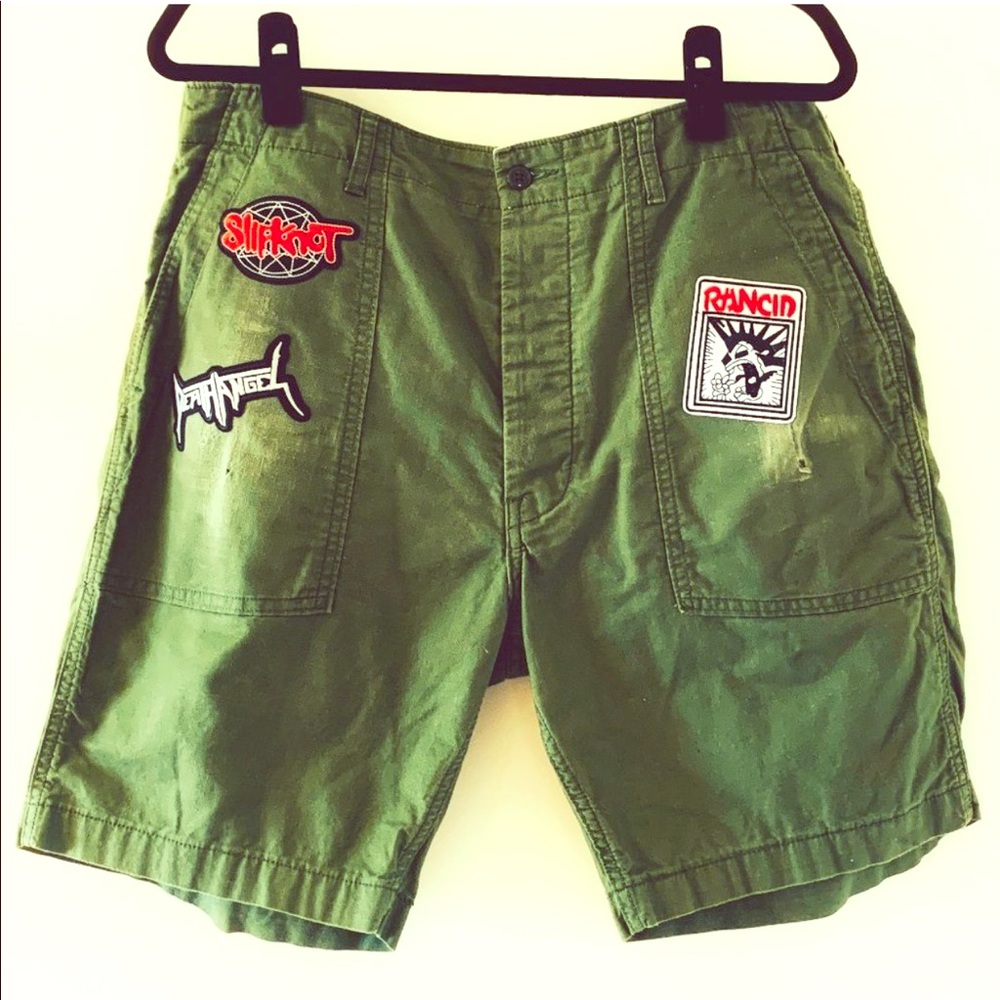 Distressed Levi Strauss Cargo Shorts